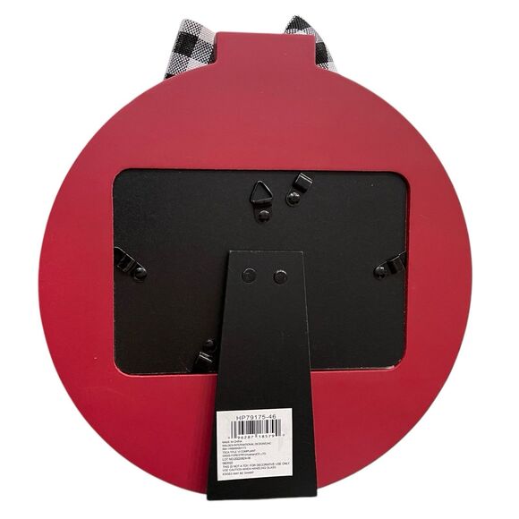 Malden International Round”MERRY EVERYTHING” Photo Frame - Hold 4” x 6” photo - Picture 2 of 10